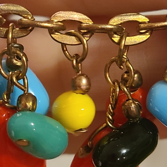 Necklace Ceramic Bead Cluster - Picture 6 of 9